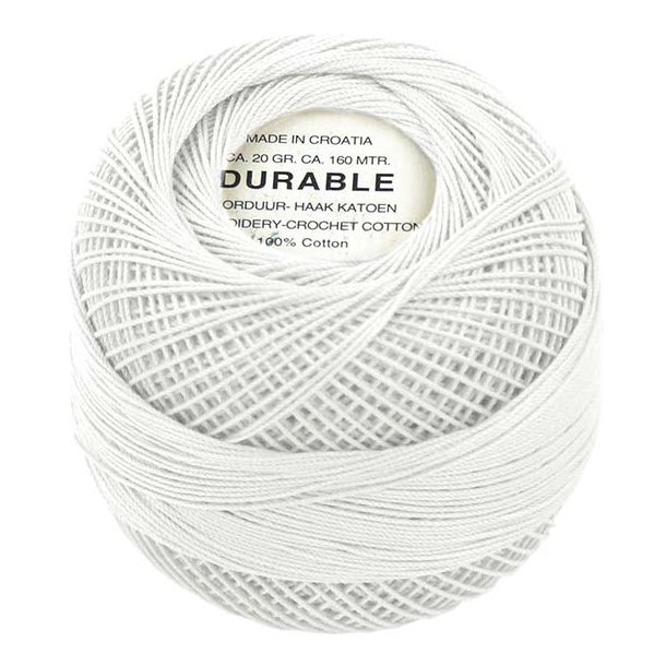 Crochet cotton, 1000 White