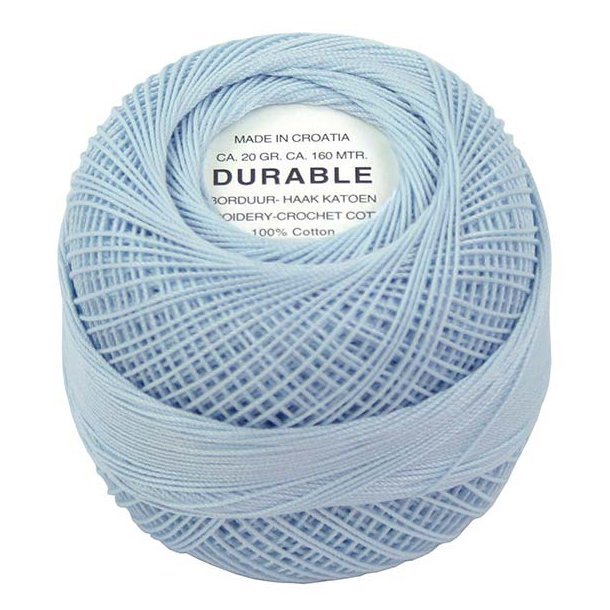 Crochet cotton, 1030 Light Steel Blue