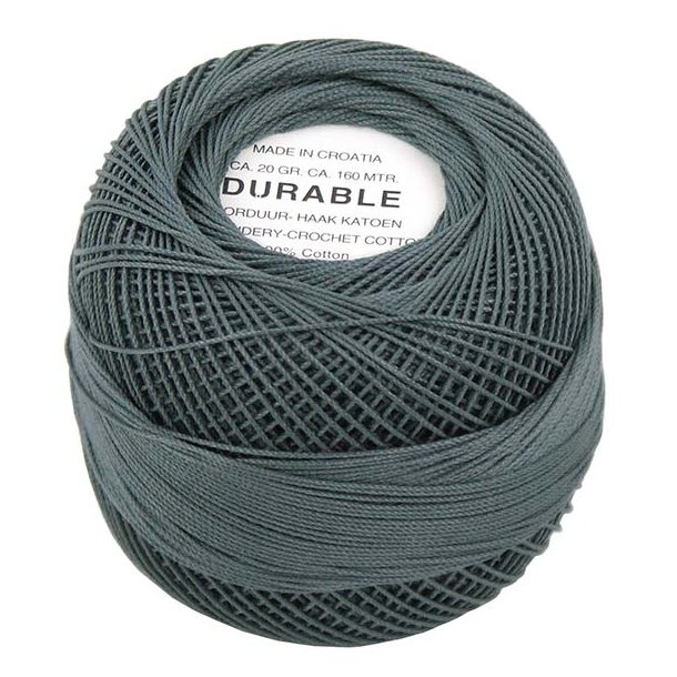 Crochet cotton, 1042 Dark Grey