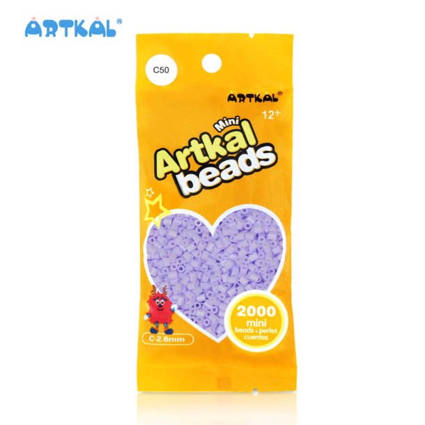 Artkal Mini Beads, 2000 stk, C50 Maverick
