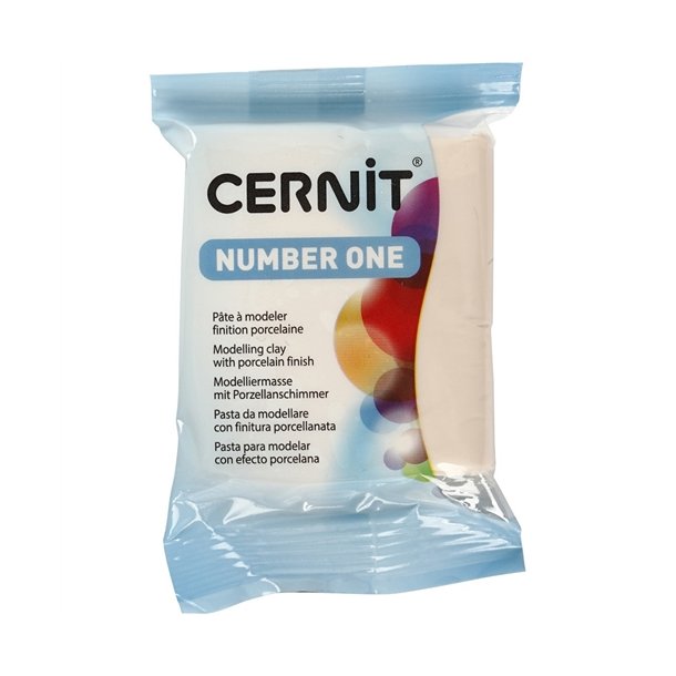 Cernit Number One, 56g, Hvid 027