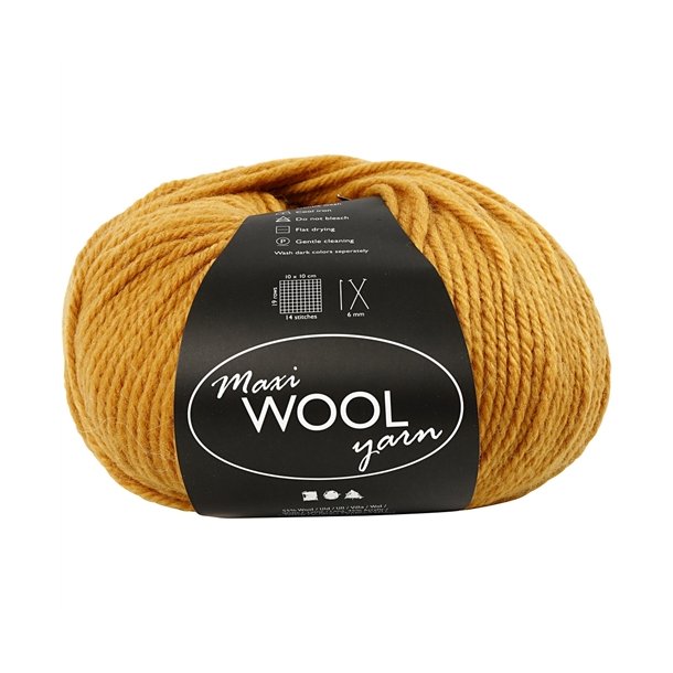 Maxi Wool Yarn Karry Gul 447403