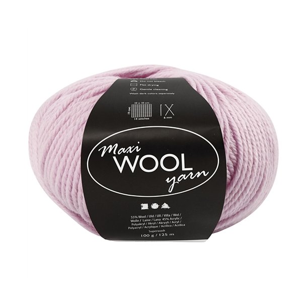 Maxi Wool Yarn Sart Rosa 447404
