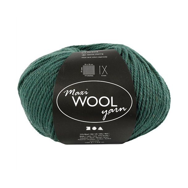 Maxi Wool Yarn Grn 447412